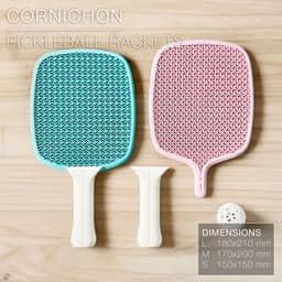 CORNICHON | Pickleball rackets set, fast print 3d model