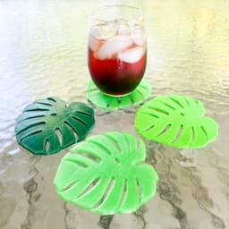 MonsteraLeafCoaster.stl 3d model