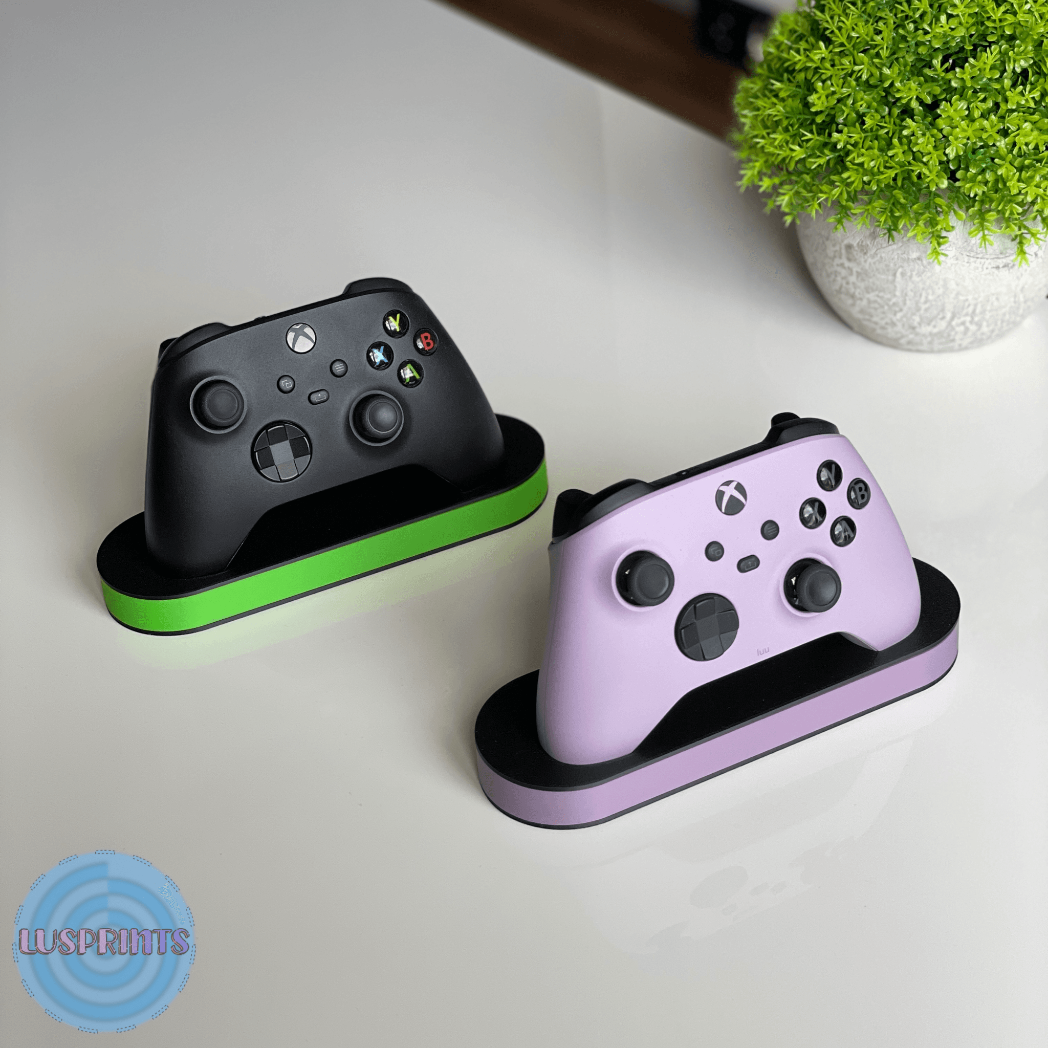 Minimalist Xbox Series X/S controller holder 🟢 3d model