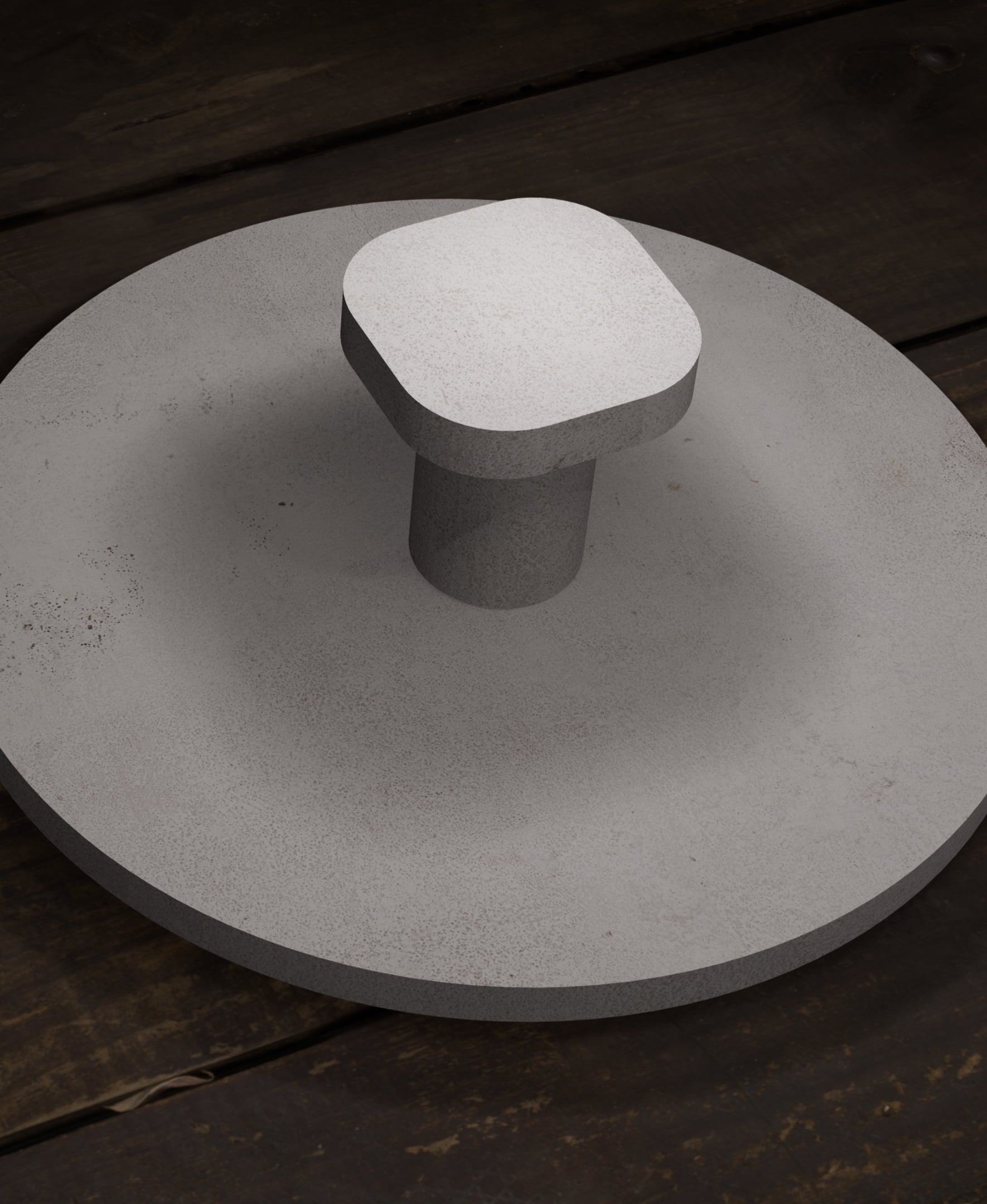 CAP WITH HANDLE 3d model