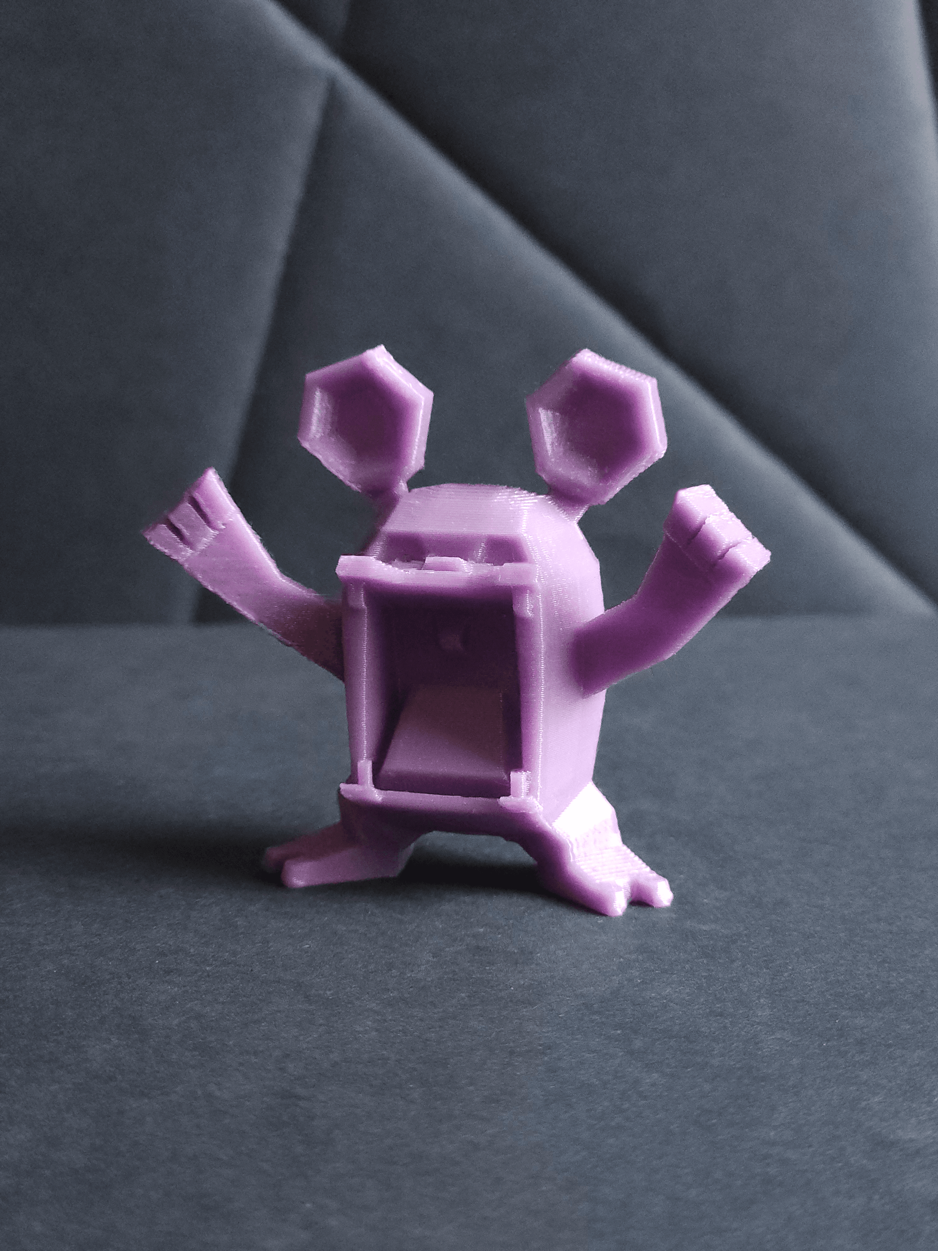Loudred Low Poly Pokemon 3d model