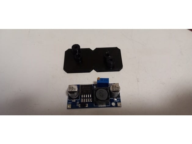 CMS DC-DC lm2596 step down module 3d model