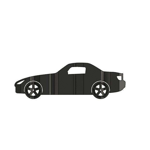 S2000 Flip Art Inspired by Johnny Tran from Fast and Furious 3d model