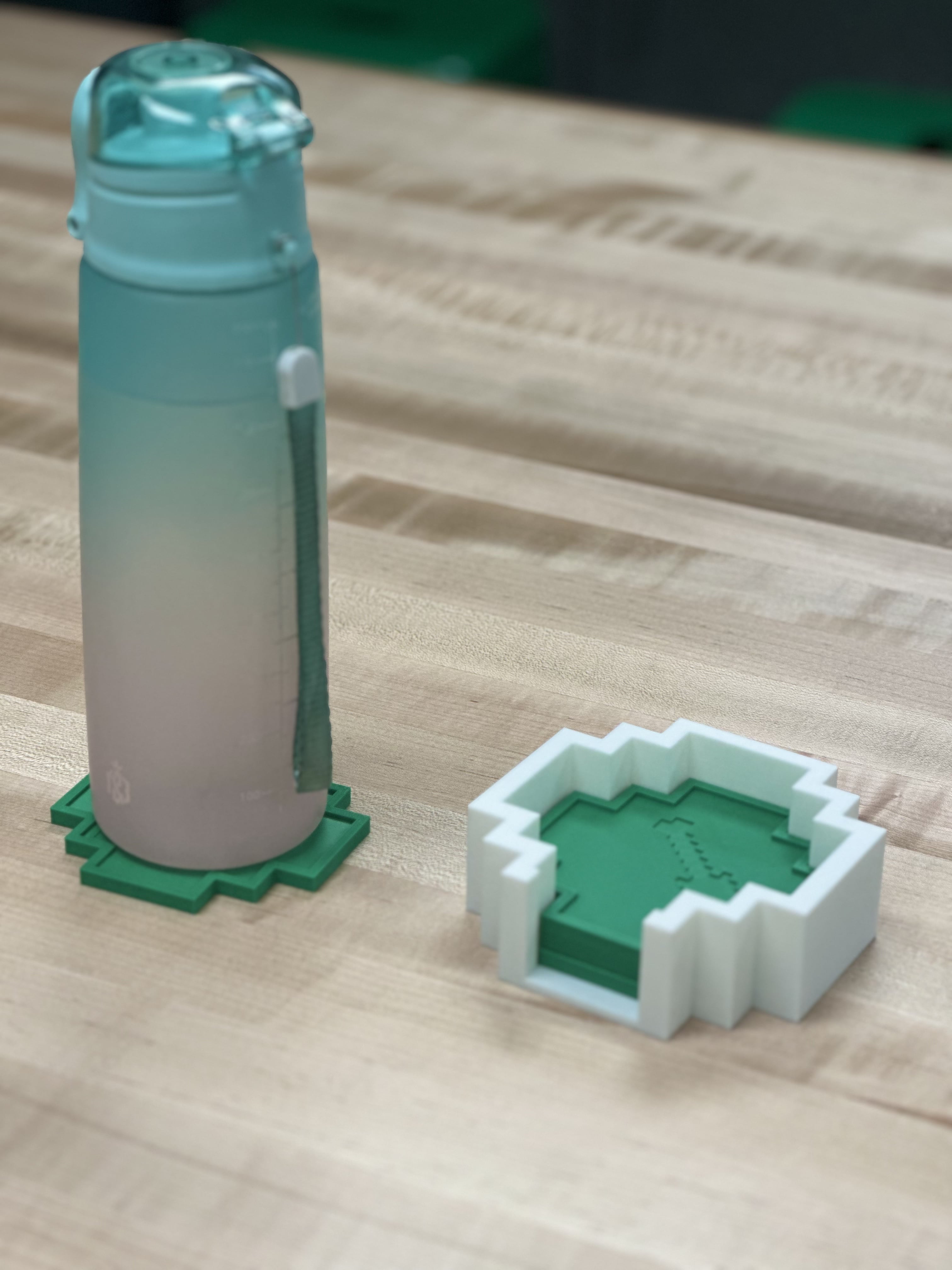 Minecraft Coaster Set 3d model