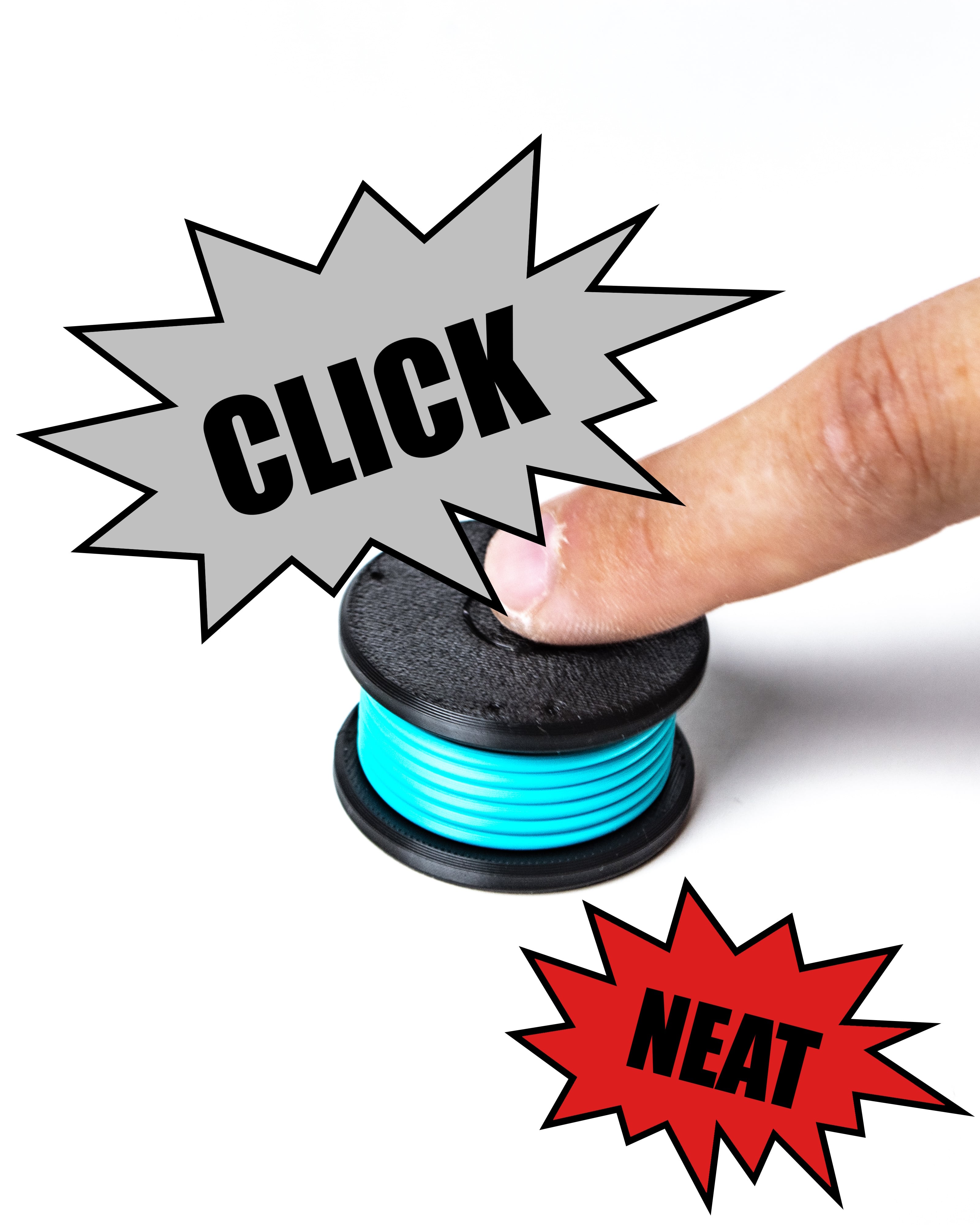 Filament Spool Clicker 3d model