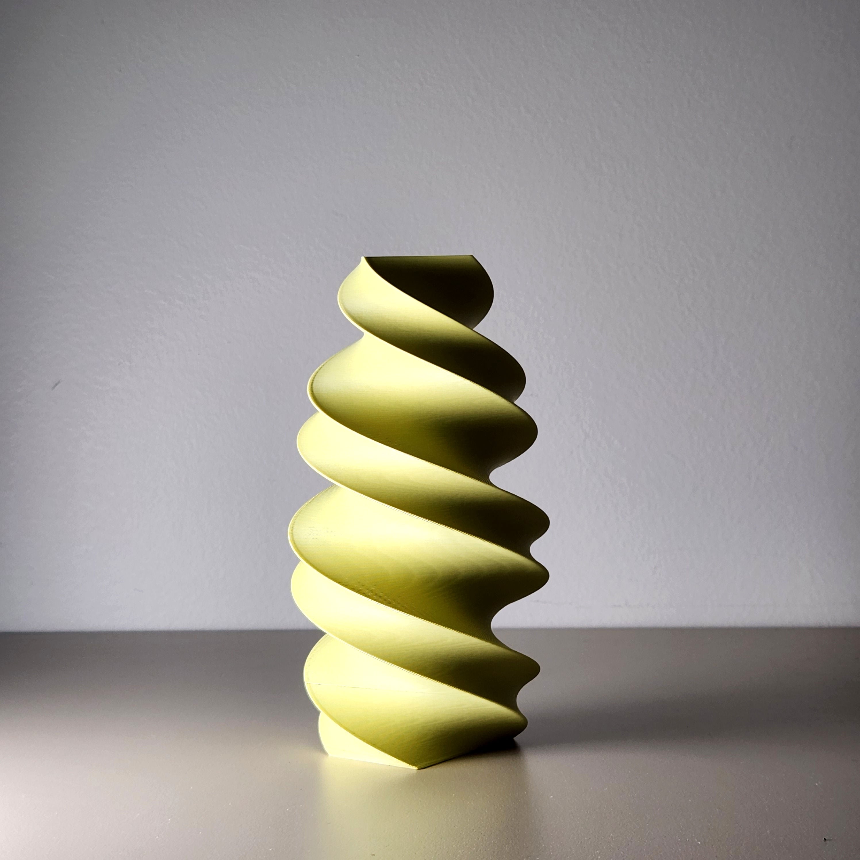 Twisted Rectangle Vase 3 3d model