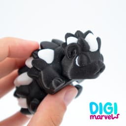 Hedgehog Flexi + Keychain 3d model