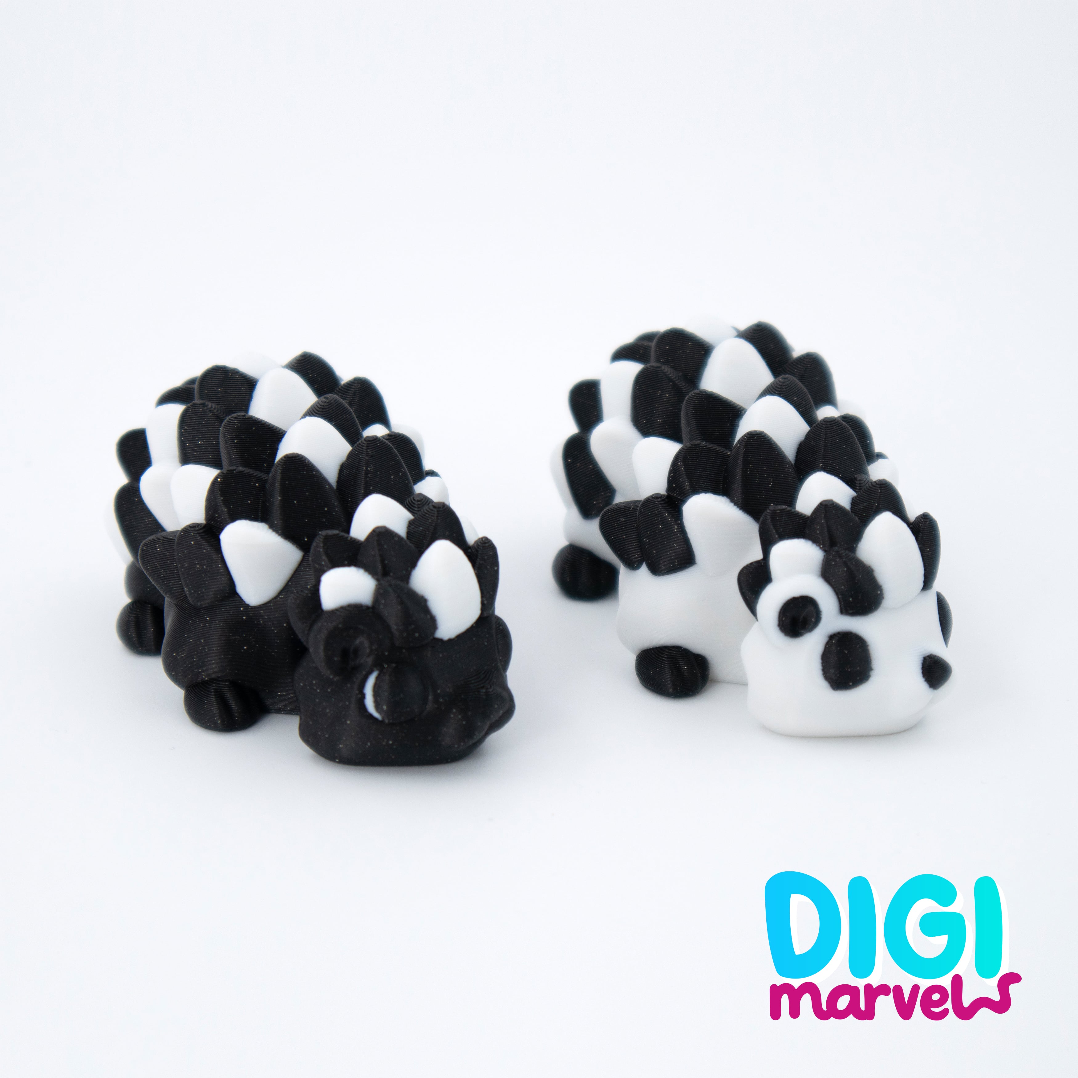 Hedgehog Flexi + Keychain 3d model