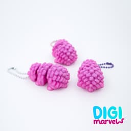 Hedgehog Flexi + Keychain 3d model