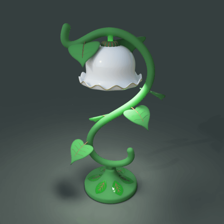 Lumen Lilly Lamp 3d model
