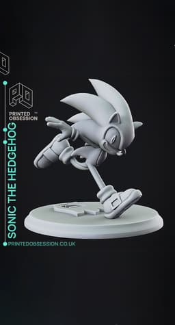 Sonic - Sonic Adventure 2 Battle - Fan Art 3d model