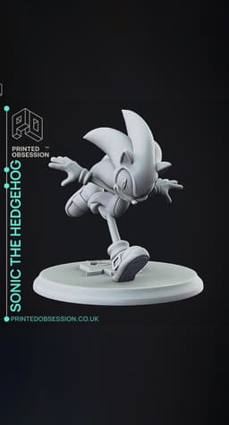 Sonic - Sonic Adventure 2 Battle - Fan Art 3d model