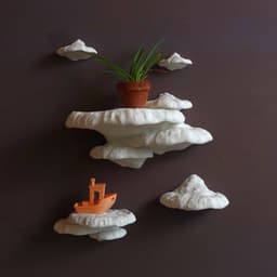 Mushroom shelf “Formitopsis Pinicula” 3d model
