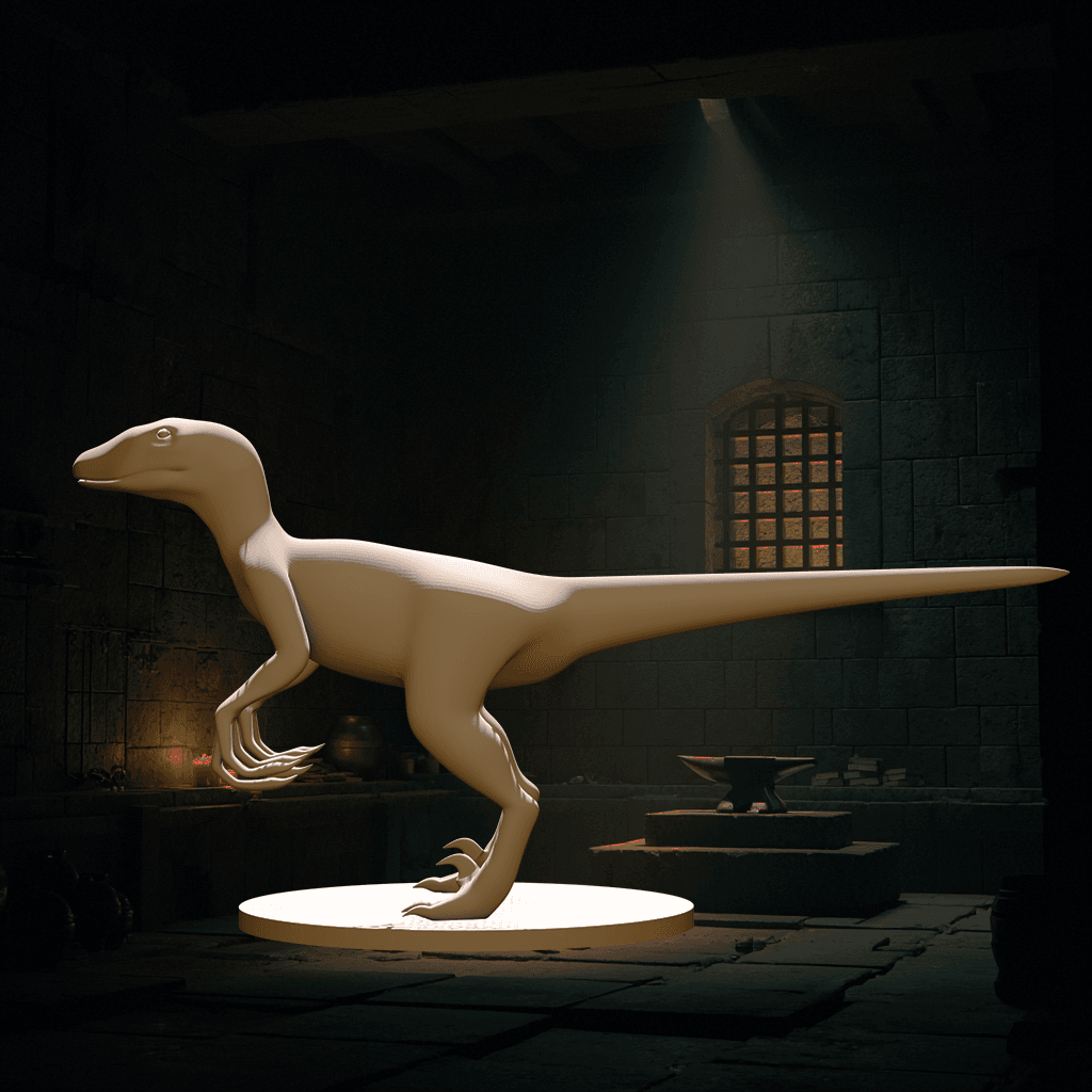 Velociraptor Model 3d model