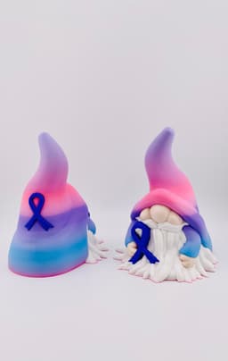 Awareness Ribbon Gnome 3d model