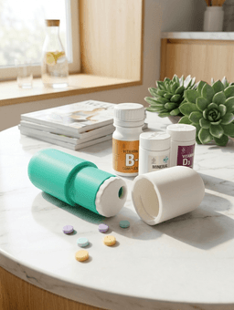 Capsule Shape Organizer 3d model