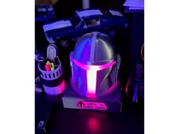 Mandalorian Helmet Display Stand 3d model