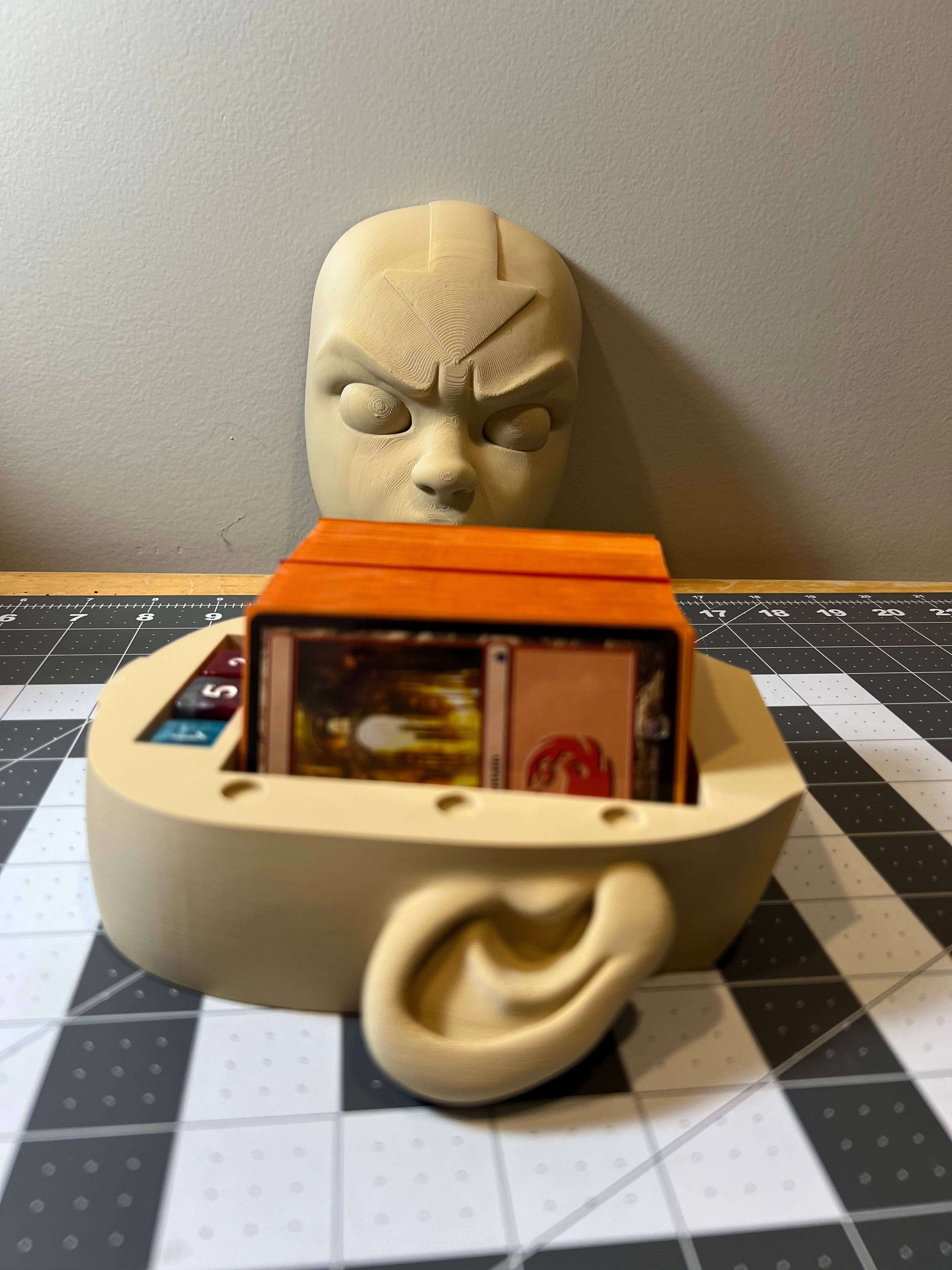 Avatar State Aang Deck Box for MTG 3d model