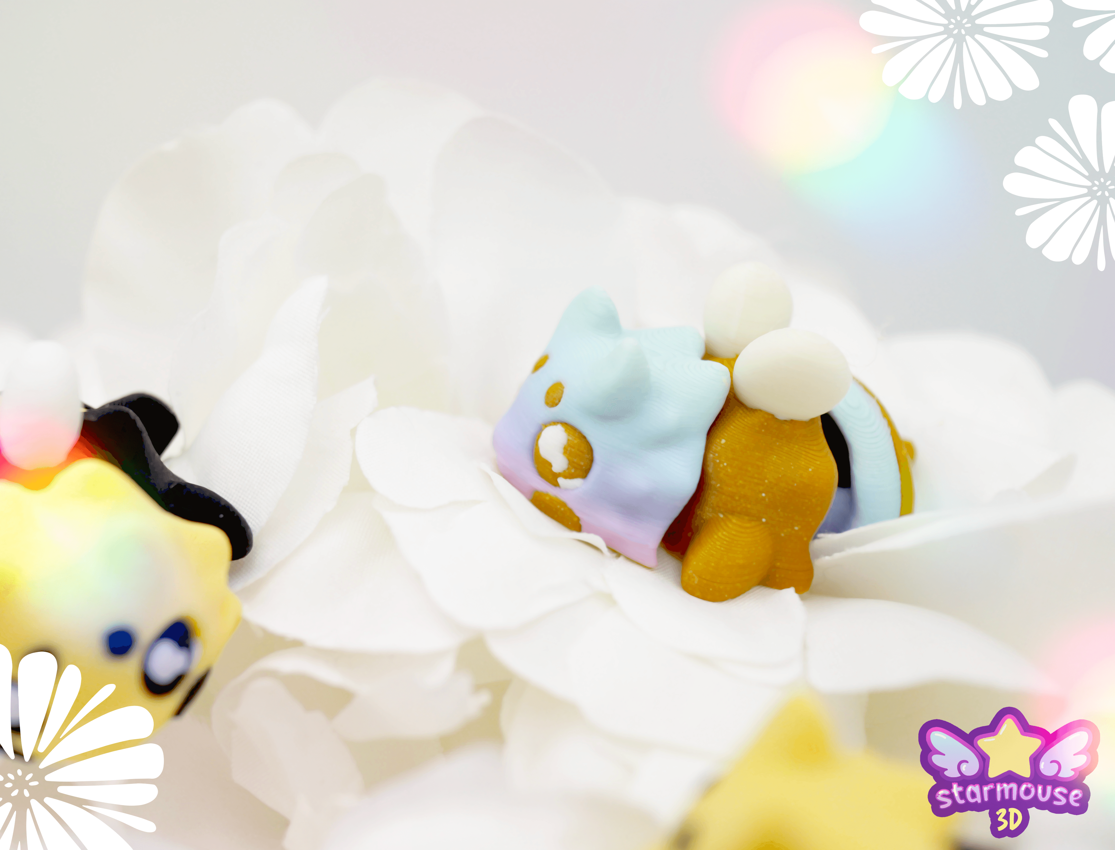 Bee Flexi and Hive 3d model