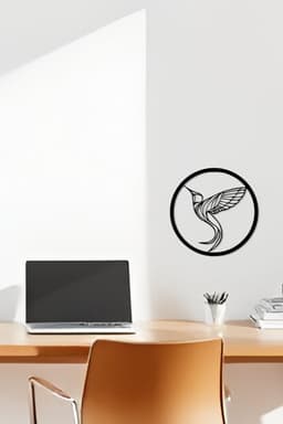 Hummingbird Wall Art, Wall Decor, Home Decor 3d model