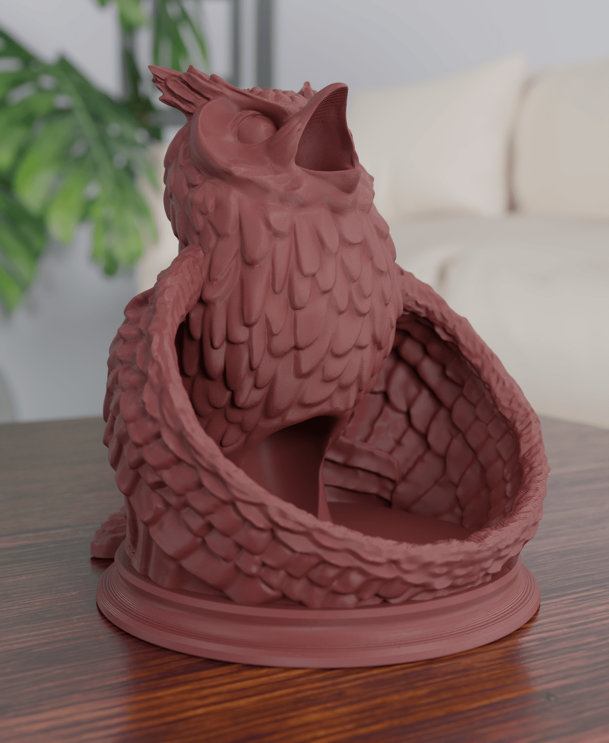 RPG - Owl Dice Tower 3d model
