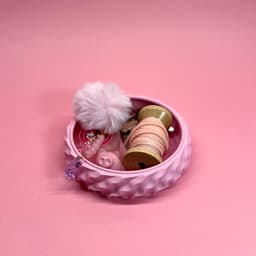 Stackable bowl “cream” 3d model