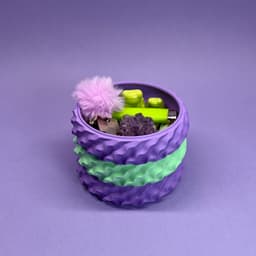 Stackable bowl “cream” 3d model