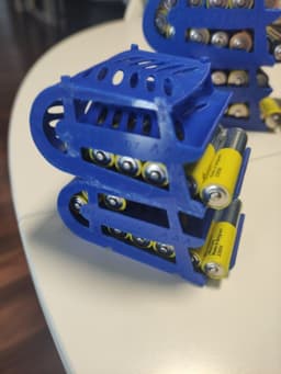 Battery Dispenser rotary stackable 3d model