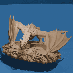 Red Dragon v2 3d model