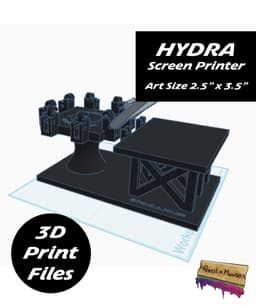 HYDRA Screen Printer 3d model