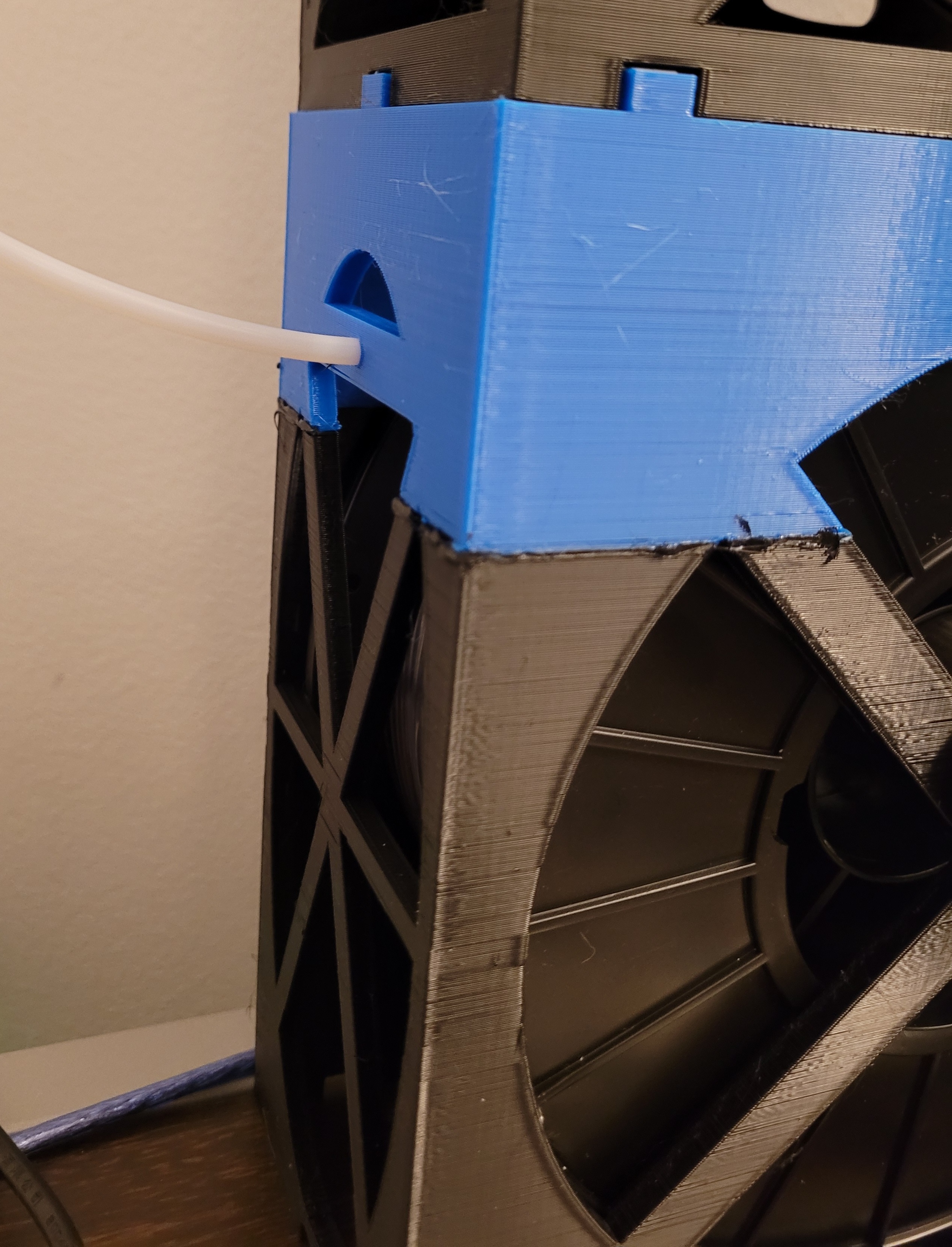 Spool Tower Mk5 v4.3mf - Ignore the two tone, I ran out of black...unexpectedly. - 3d model
