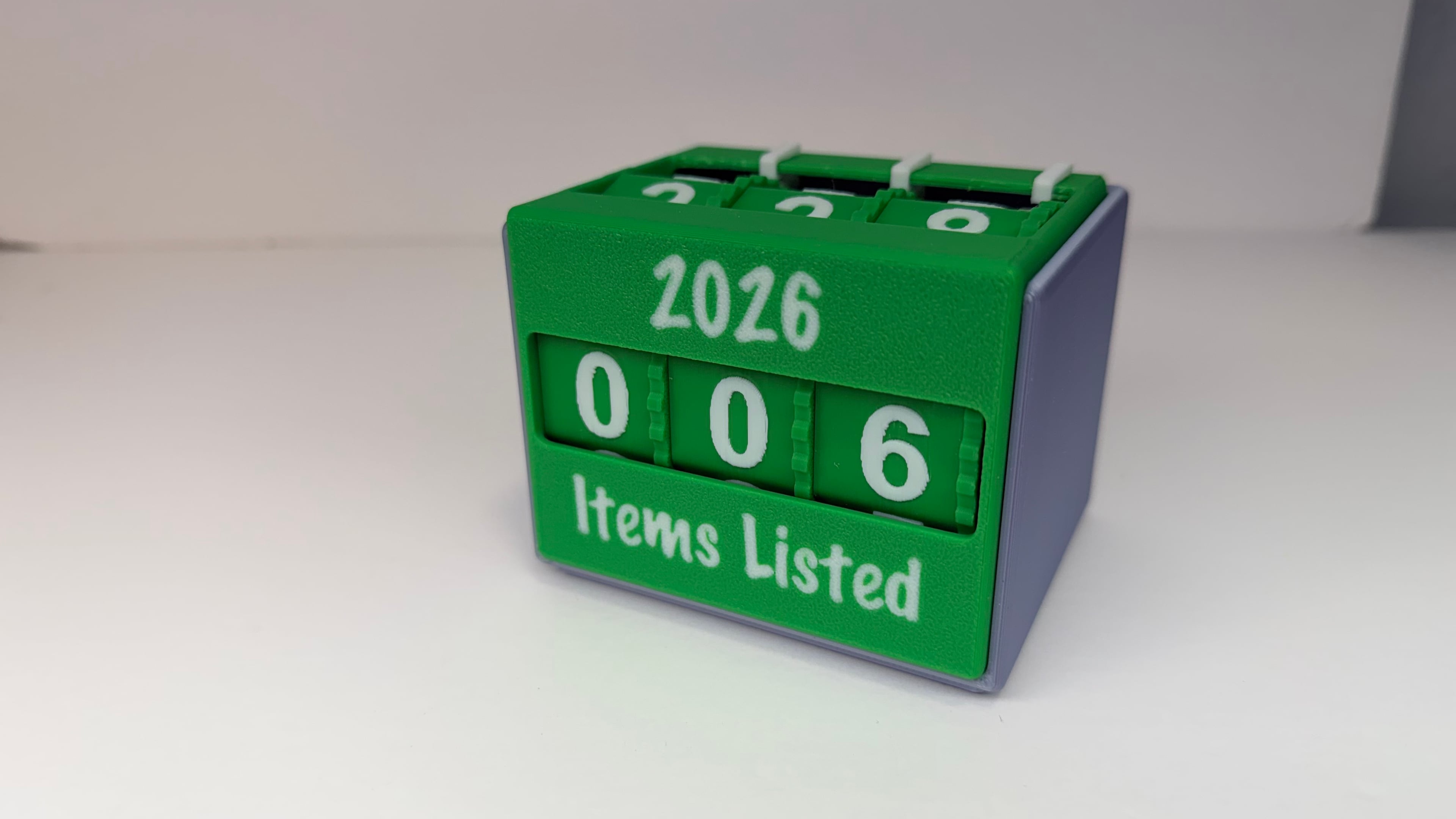 Manual Desktop Counter | 10-Variation Set | R7 Makers 3d model