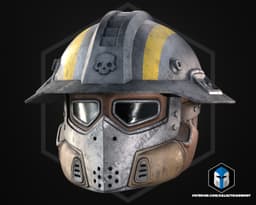 HD2 Sapper Helmet - 3D Print Files 3d model