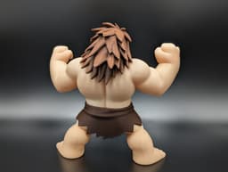 Krag the Caveman - Multicolor Print 3d model