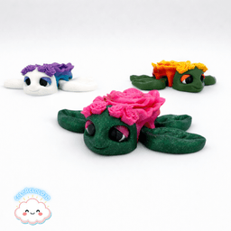 Rose Turtle 3d model
