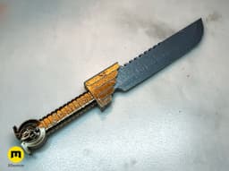 Titus Combat Knife - Secret Level 3d model