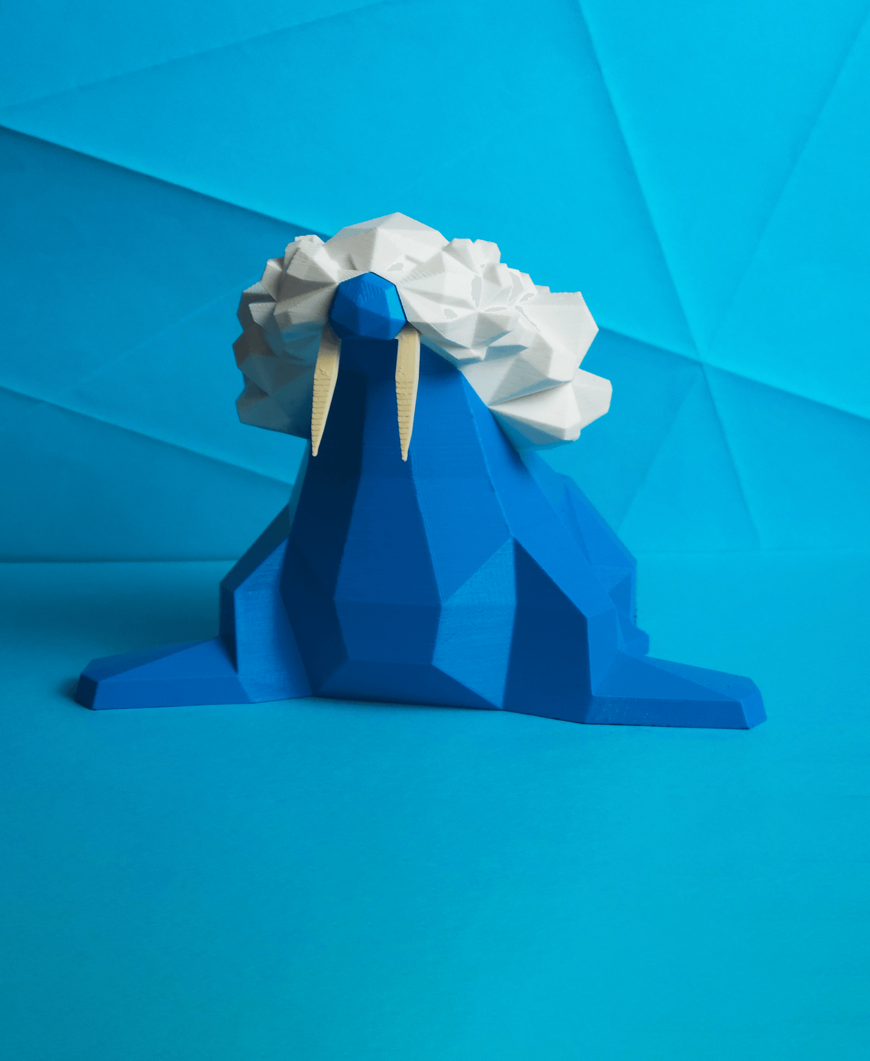 Walrein Low Poly Pokemon 3d model