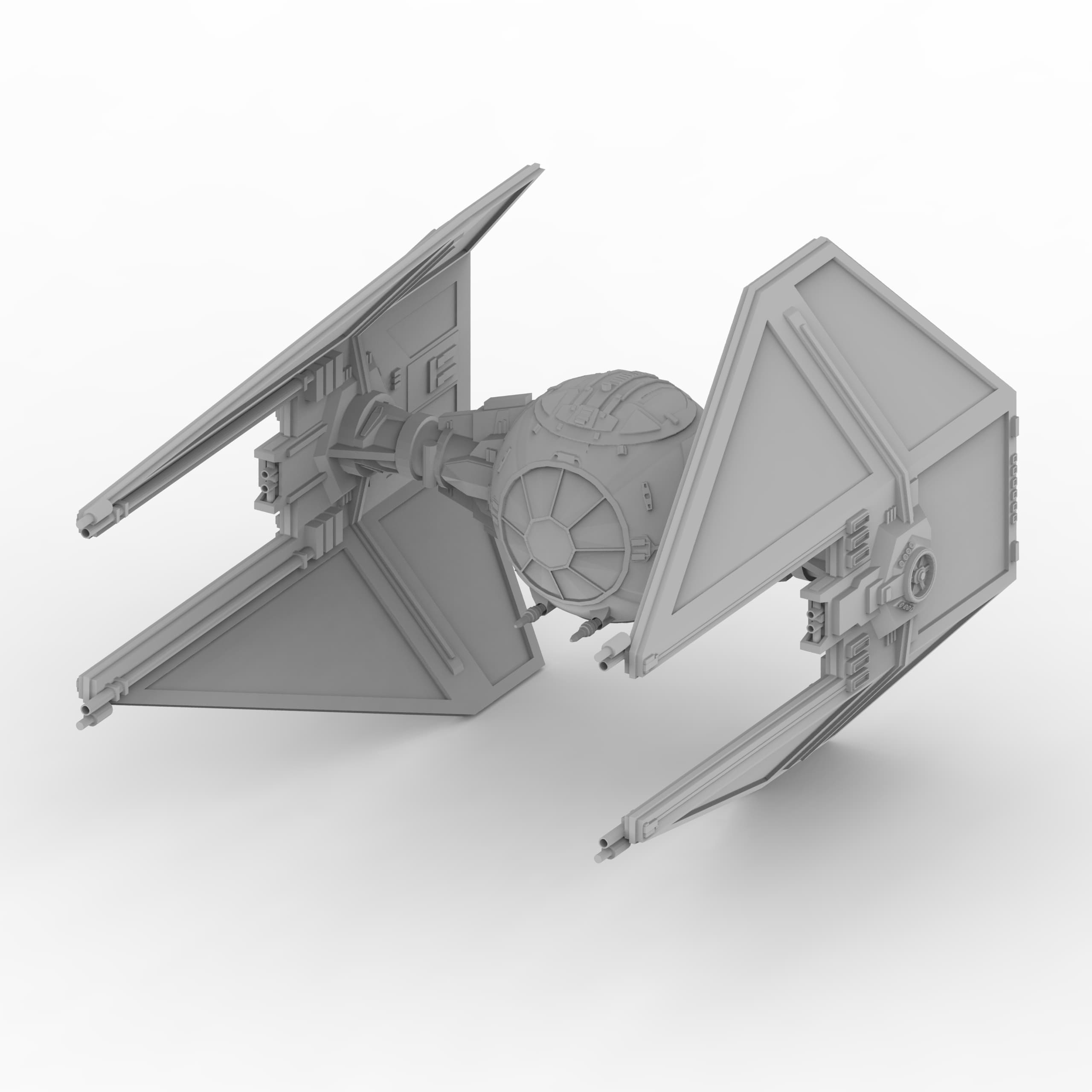 StarWars TIE Interceptor 3d model