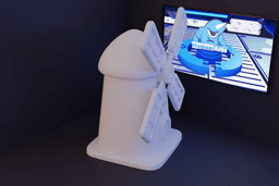 Moinho estilo Holandês.stl 3d model