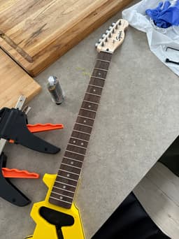 Minicaster Neck Part for Fender/Squier necks 3d model