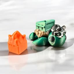 Dumpster Fire Turtle - Community Choice Model 3d model