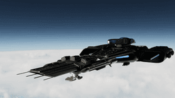 Naga class heavy bomber 3d model