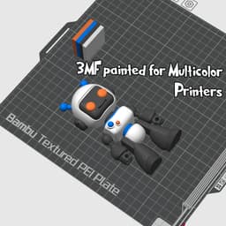 Pixel Mini Bot 3d model
