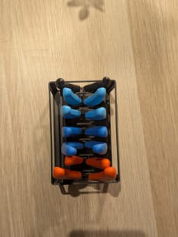 Used an infill modifier (60%) for the top section as it's in tension. 3d model