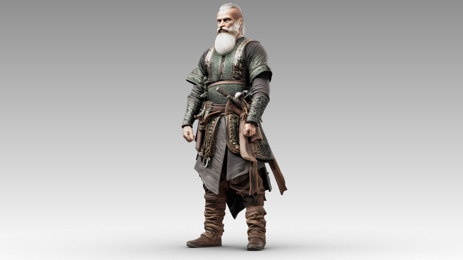 Ironbound Viking 3d model