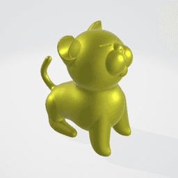 Cat 3d model
