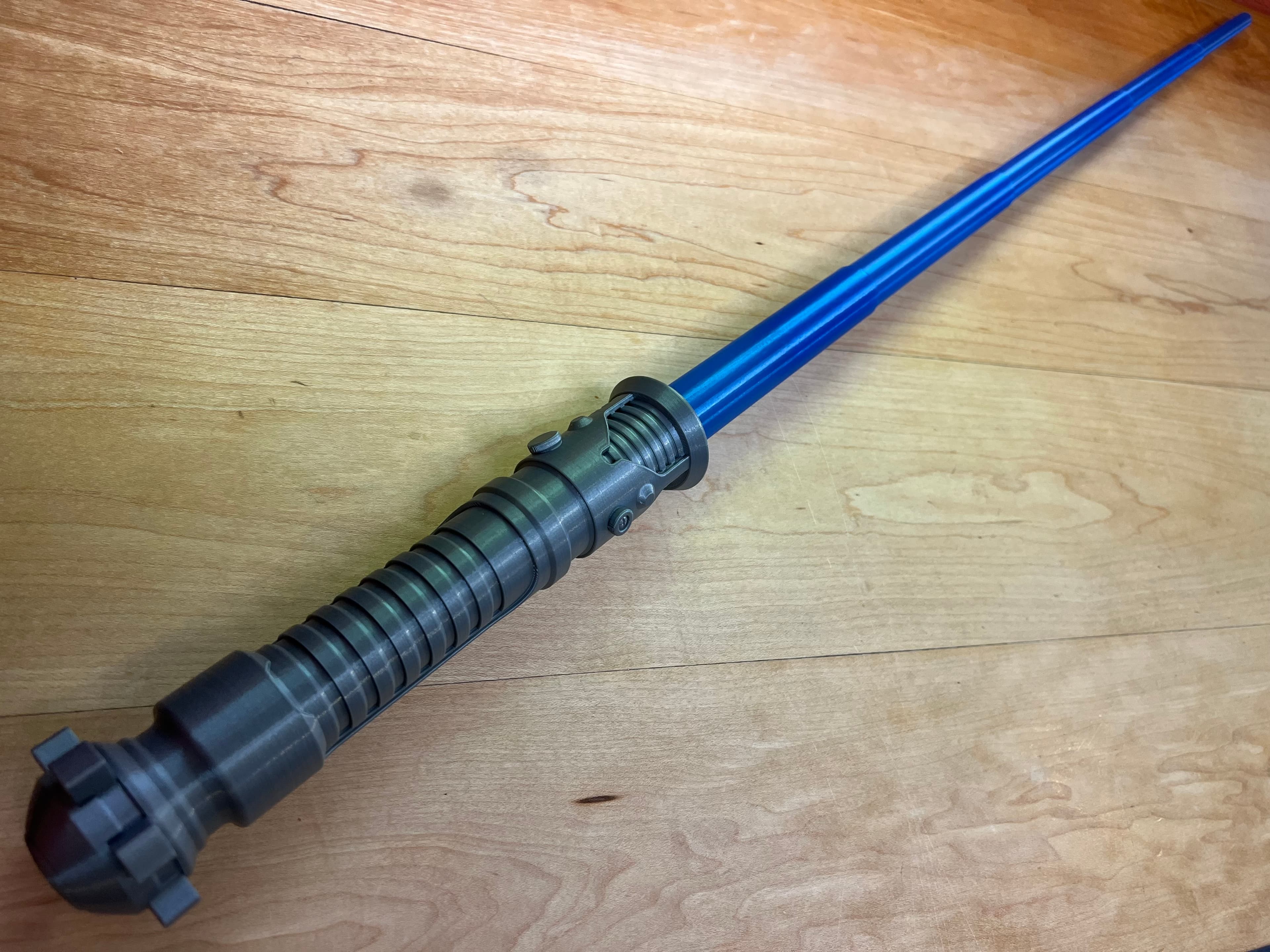 Obi-Wan's Replaceable Blade Lightsaber 3d model