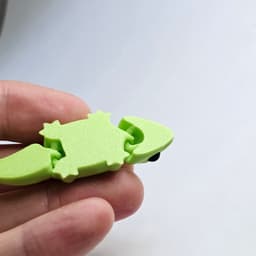 Gecko Mini Monster #10 Colored .3mf 3d model