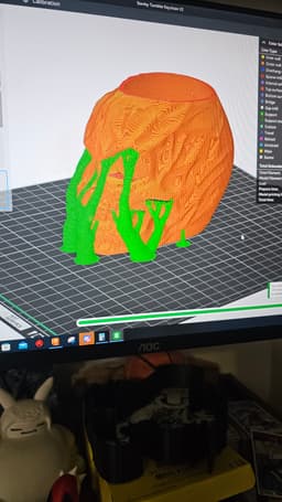 Skull Planter 3d model
