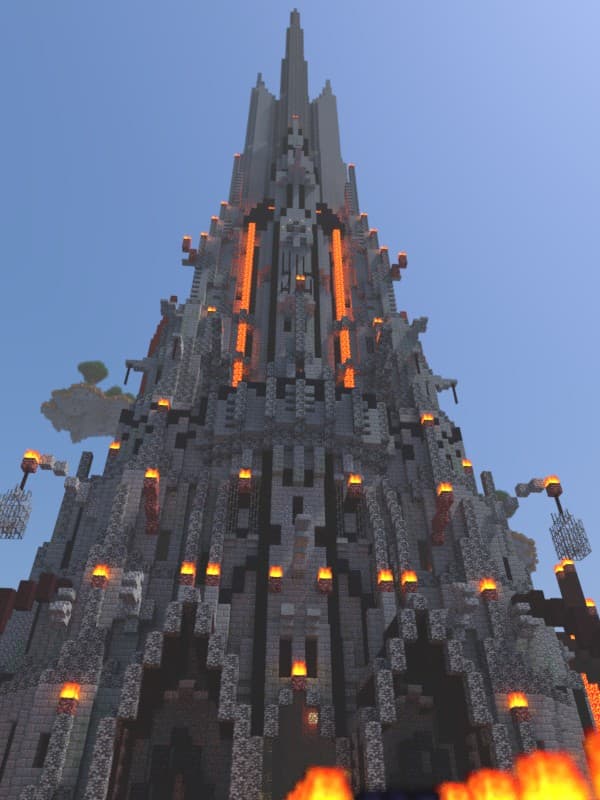Minecraft Tower of Ominousness 3d model